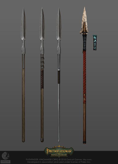 Spear Rpg, Spear Ideas, Witcher Fanart, Dungeons And Dragons Classes, Cool Monsters, Cool Swords, Fantasy Armor, Crossbow, Armors