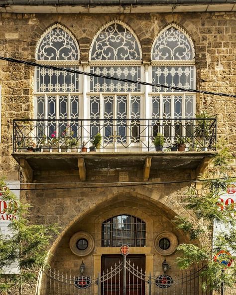 Dia on Instagram: "Beirut! Let's get reacquainted! . St Joseph church on Gouraud street. It is also known as Santa . In the second photo, cyclists on the…” Gemmayze Beirut, Lebanon Architecture, Lebanese Culture, Lebanese House, Lebanese Architecture, Lebanon Culture, Balcony Window, Rug Ideas, Red Roof