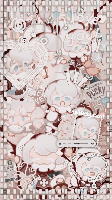 Cotton Cookie, Cookie Wallpaper, Cookie Run Kingdom, Cool Wallpapers Art, More Wallpaper, Cute Desserts, Cookie Run, Cute Anime Wallpaper, Favorite Cookies