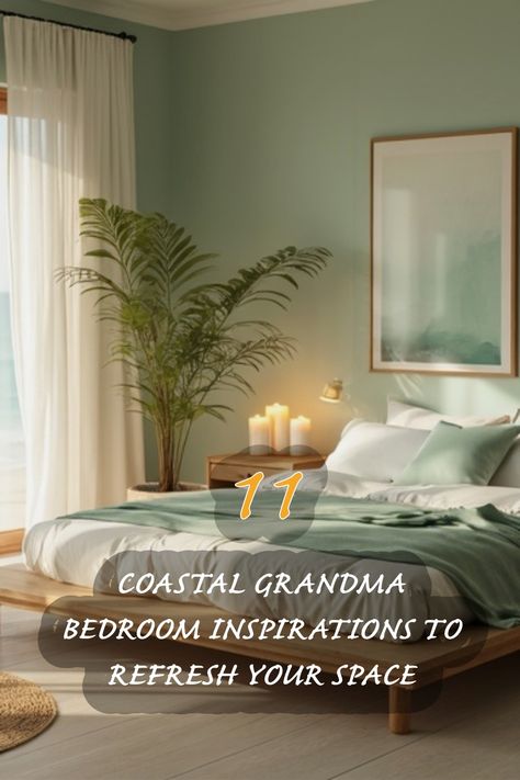 I've curated 11 stunning Coastal Grandma bedroom inspirations that will completely refresh your space. From soft color palettes to breezy decor elements, these ideas bring a serene, beachy vibe into your home. Embrace a cozy and inviting atmosphere with these beautiful touches! Grandma Bedroom Ideas, Coastal Grandma Bedroom, Grandma Bedroom, Regency Bedroom, Coastal Cottage Bedroom, Hollywood Regency Bedroom, Bohemian Coastal, Grandma Fashion, Decor Elements