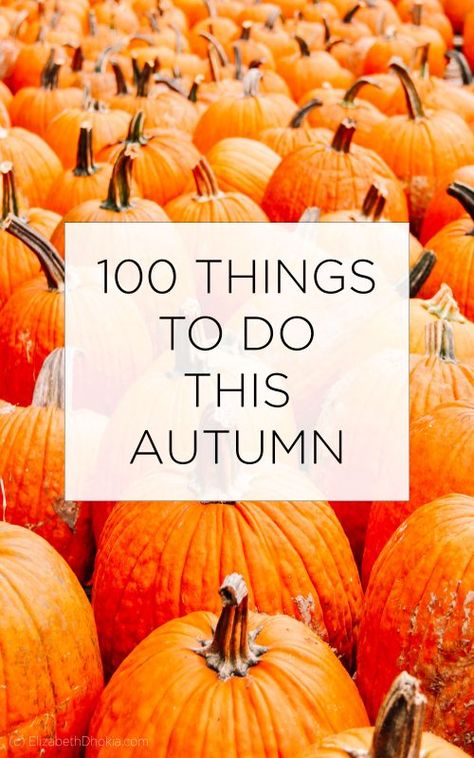 100 Things To Do In Autumn / Fall - an epic bucket list of ideas, activities, and inspiration to make the most of the colourful season of change. I love autumn and it's a great time to celebrate. This list includes ideas from recipes to crafts and DIYs. To outings, trips away, and learning something new. It's about connecting with friends and family, drinking hot beverages, toasting marshmallows, snuggling under blankets and celebrating harvest festival. It's going foraging for mushrooms, wearin Autumn List, Harvest Festival Crafts, Autumn To Do List, Activities List, Autumn Witch, Things To Do Alone, 100 Things To Do, Fall Bucket List, List Of Activities