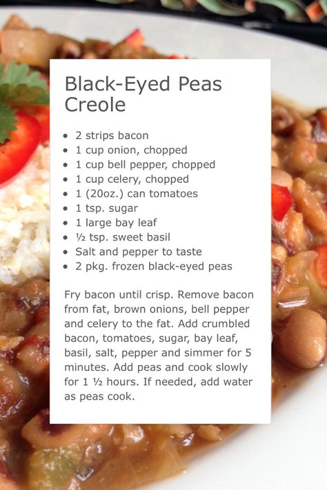 Cajun Black Eyed Peas Recipe, Soul Food Black Eyed Peas Recipe, Creole Black Eyed Peas, Cowpeas Recipe, Hop N John Recipe Black Eyed Pea, Vegan Southern Black Eyed Peas, Crowder Peas, Blackeyed Pea Recipes, Blackeye Peas