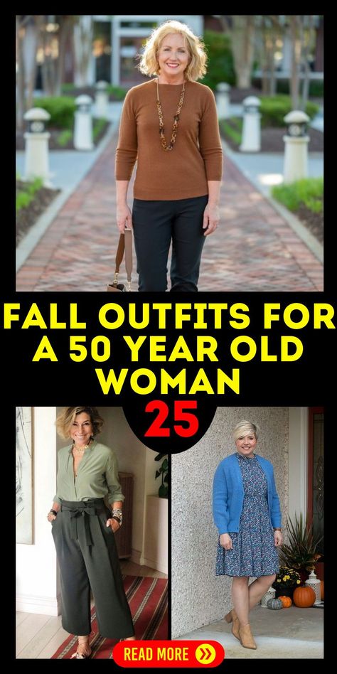 Explore fall outfits for 50 year old woman that offer both comfort and style. Casual autumn looks like jeans paired with cute tops are ideal for daily wear. For more formal occasions, try a classy, elegant dress perfect for weddings or parties. Whether traveling, attending a festival, or enjoying a beach vacation, these fashion ideas provide a range of stylish options that suit the modern 50 y.o. woman. Fall Outfits Women Over 50 Classy Casual Style, 55 Year Old Women Fashion, Outfit Ideas For 50 Year Old Women, Outfits For 50 Year Old Women, Classy Elegant Dress, Looks Festival, Fall Festival Outfit, 50 Year Old Woman, Boho Looks