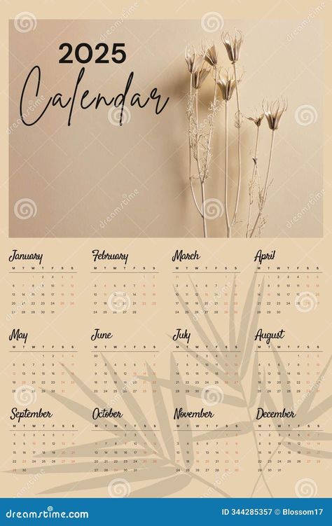 Printable 2025 calendar design template with minimalist aesthetic, wall calendar design, poster calendar design. Ideal for journal, background and more. Happy New Year 2025. Calendar Printables Aesthetic, Calendar 2025 Template, Calendar Design Aesthetic, Wall Calendar Design Layout, Desk Calendar Layout, Calendar Design Layout, Journal Background, Poster Calendar, Wall Calendar Design