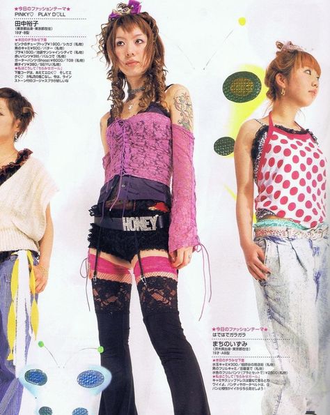 Frutiger Metro Clothes, Frutiger Metro Outfits, Y2k Japanese Fashion, Frutiger Metro, 2000s Japanese Fashion, 2000s Outfits, Model Inspo, Fashion Graphic, Harajuku Fashion