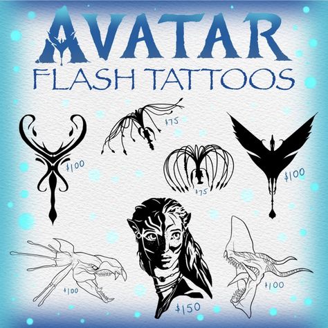 Avatar Blue People Tattoo, Avatar Way Of Water Tattoo Ideas, Pandora Avatar Tattoo, Ikran Avatar Tattoo, Avatar Navi Tattoo, Avatar The Way Of Water Tattoo, Avatar Tattoo Pandora, Avatar Movie Tattoo, Avatar Tattoo Ideas