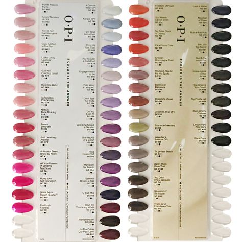 Opi Gel Polish Colors Fall 2022, Opi Gel Polish Colors Spring 2023, Opi Dip Colors, Opi Gel Polish Colors Summer, Opi Colors Chart, Best Opi Gel Colors, Opi Pink Gel, Opi Dip Powder Colors, Opi Gel Nail Polish Colors