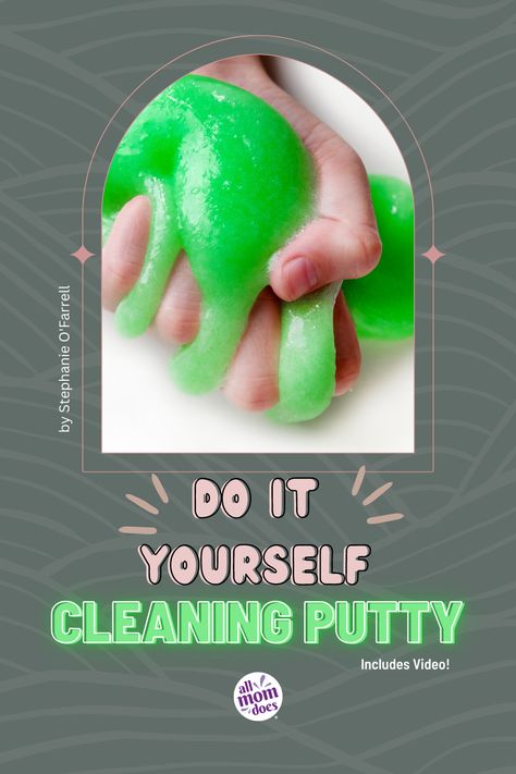 Car Cleaning Slime Recipe, Cleaning Slime, Putty Recipe, Contact Solution, Slime Recipes, Elmer's Glue, Brownie Points, How To Make Slime, Slime Recipe