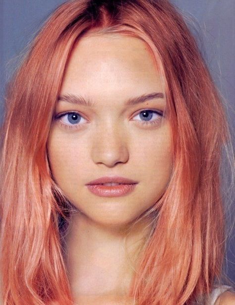 light red hair color Light Red Hair Color, Pink And Orange Hair, Light Red Hair, Peach Hair Colors, Pink Ginger, Peach Hair, Fantasy Hair, Rose Gold Hair, Pastel Hair