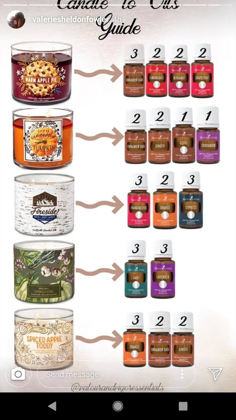 Candle Recipes, Candle Blends, Lilin Aroma, Homemade Scented Candles, Soya Mumu, Essential Oil Diffuser Blends Recipes, Magia Das Ervas, Young Living Essential Oils Recipes, Oil Candle