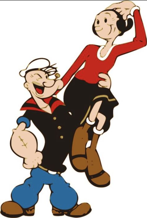 Popeye Olive, Popeye Cartoon, Disney Pop Art, Popeye And Olive, Tinkerbell And Friends, Popeye The Sailor Man, Classic Cartoon Characters, Cartoon World, Cartoon Character Pictures