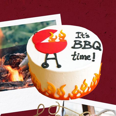 Babyque Cake, Barbeque Cake Ideas, Grill Birthday Cake, Bbq Theme Cake, Bbq Cake Ideas, Bbq Birthday Cake For Men, Bbq Cakes For Men, Bbq Birthday Cake, Reception Invite