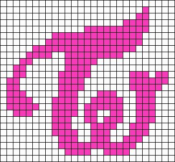 Twice Logo, Pixel Kawaii, Logo Twice, Kpop Keychain, Pixel Logo, Kpop Logo, Logo Music, Easy Pixel Art, Pixel Art Templates