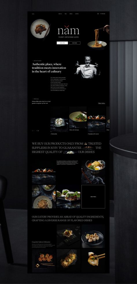 Restaurant Menu Design Website, Bistro Website Design, Restaurants Website Design, Restaurant Homepage Design, Fine Dining Restaurant Website Design, Restaurant Website Design, Restaurant Web, Luxury Website, Restaurant Website