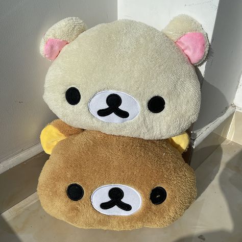 Rilakkuma Pillow, Cute Rilakkuma, Rilakkuma Plush, Couples Toys, Hand Pillow, Cartoon Bear, Child Doll, Rilakkuma, Soft Pillows