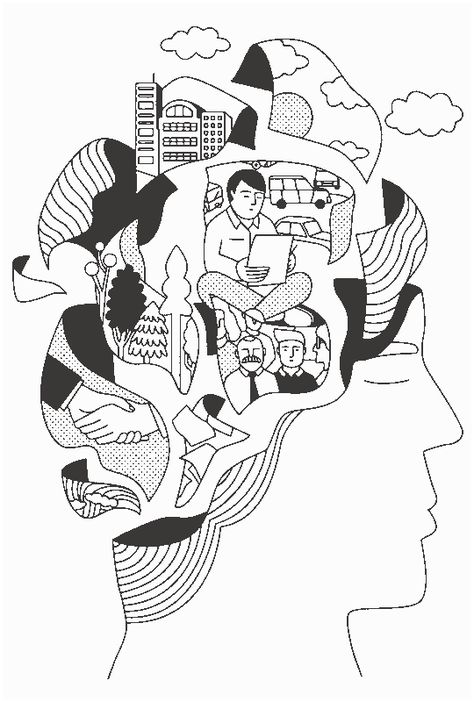 How to Tackle Your Toughest Decisions -  5 key questions - What are the net, net consequences of all my options? What are my core obligations? What will work in the world as it is? Who are we? What can I live with? - HBR - by Joseph L. Badaracco Minimal Human Illustration, Who Are We Design, Decisions Illustration, Leadership Illustration Art, Design Thinking Illustration, Choices Illustration, Decision Illustration, Christopher Delorenzo, Think Illustration