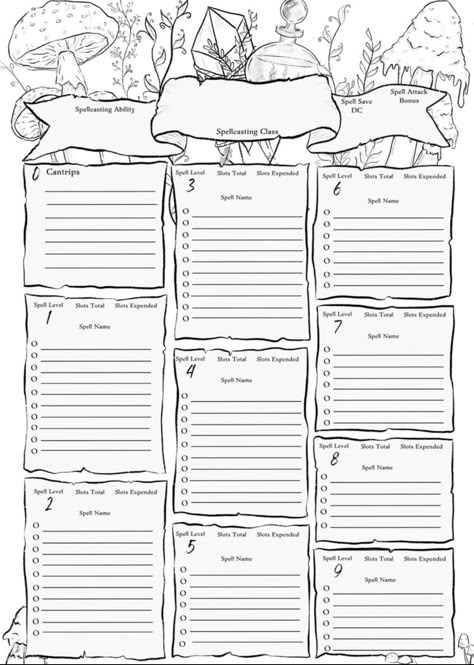 Dnd Character Sheet Template Free, Druid Character Sheet, Dnd Druid Character, Pathfinder Character Sheet, Character Creation Sheet, Character Sheet Dnd, Dnd Sheet, Dnd Character Journal, D D Character Sheet