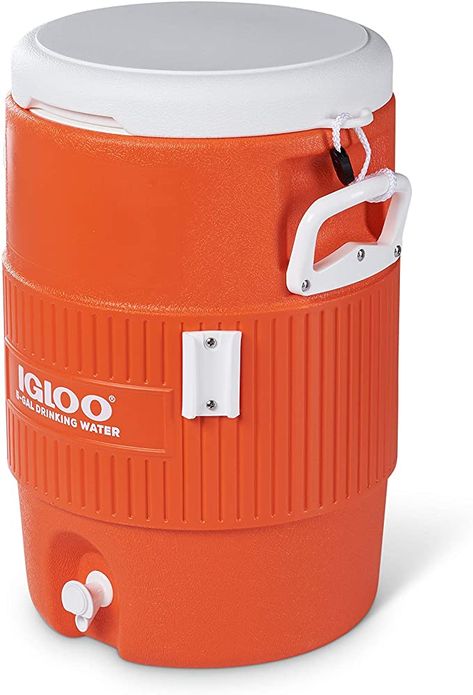 Empty Water Bottle, Igloo Cooler, Airtight Storage, Beverage Dispenser, Food Storage Container Set, Water Coolers, Construction Birthday, Beverage Cooler, Drink Dispenser