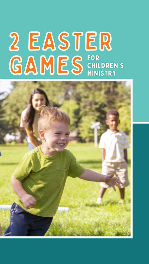 Celebrate Jesus with children at your church this Easter with these fun games. Easter Sunday School Games, Preschool Easter Games, Easter Kids Church, Jesus With Children, Fun Easter Games, Easter Games For Kids, Celebrate Jesus, Easter Sunday School, Bible Crafts Sunday School