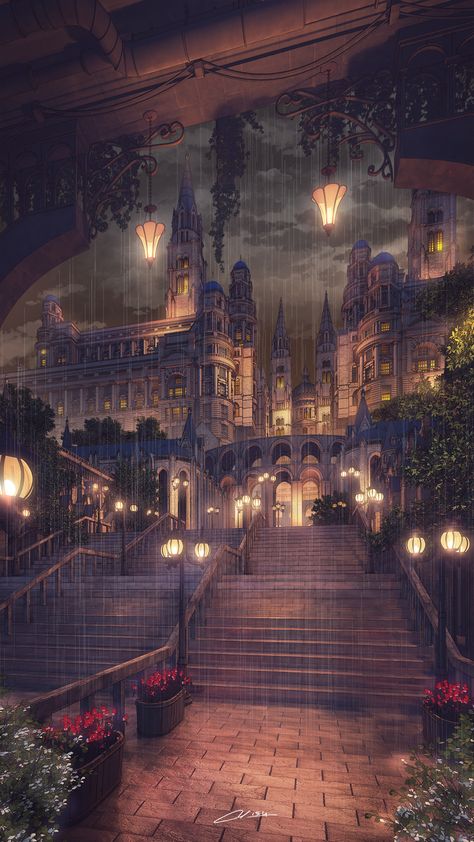 Isekai Aesthetic, Pirate Vibes, Castle Aesthetic, Graphisches Design, Cyberpunk City, Fantasy City, Fantasy Castle, Fantasy Setting, Fantasy Places