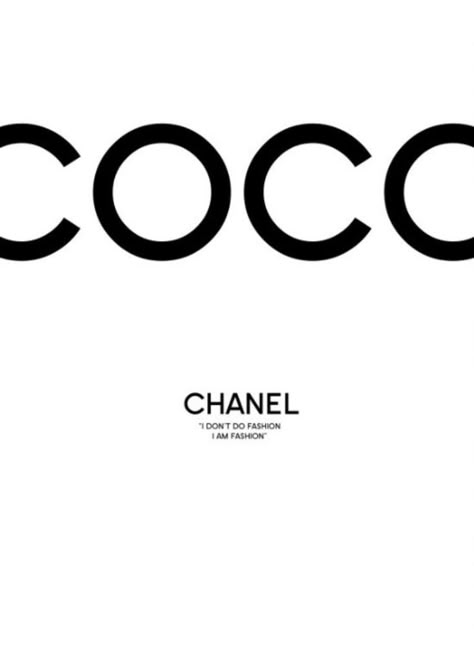 coco chanel poster | Affiche chanel, Affiche de mode, Idée déco cadre photo Chanel Art Print, Chanel Poster, Chanel Wall Art, Chanel Print, Monochrome Wall Art, Chanel Art, Monochrome Wall, Motivational Quotes For Women, Fashion Art Prints