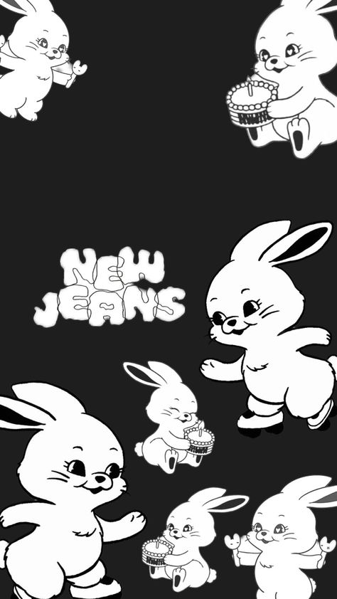 Newjeans Black Wallpaper, New Jeans Black And White, New Jeans 壁紙, Black And White Iphone Wallpaper, White Iphone Wallpaper, New Jeans Wallpaper, Newjeans Wallpaper, Gfx Design, Wallpaper Wa