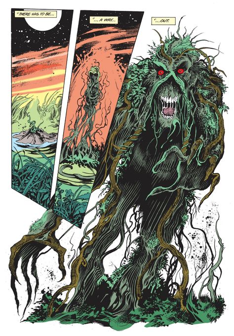 The Swamp Thing, Alan Moore, Swamp Thing, Singing, Comics