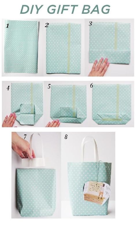 Present Bag Diy, Gift Bag Diy Ideas, How To Fold A Gift Bag, Diy Bag Paper, Easy Gift Bags Diy, How To Make Paper Bags Step By Step, How To Make Gift Bags, How To Make A Gift Bag Out Of Paper, Diy Paper Bag Tutorial