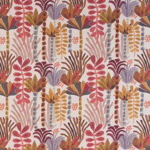 DEMPSEY CORAL Fabric by Wesley Hall Whimsical Upholstery Fabric, Living Room Drapery, Living Room Draperies, Linen Upholstery Fabric, Justina Blakeney, Free Fabric Swatches, Linen Upholstery, Etsy Pillow Covers, Decorative Throw Pillow Covers