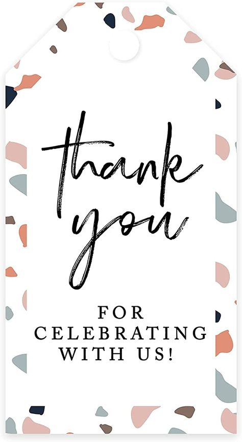 Thank You Card For Birthday Souvenir, Thanks For Coming To My Party Printable, 40th Birthday Return Gift Ideas, Thank You For Celebrating With Us Tags, Thank You For Coming To My Party Tags, Return Gift Packing Ideas Birthday, Birthday Tag Ideas, Thank You Birthday Card, Thank You Tags Birthday