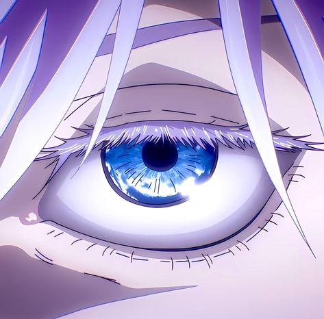 Eyes Wallpaper, Gojo Satoru, Cool Anime Pictures, Anime Eyes, Eye Art, Dark Anime, An Anime, Anime Background, White Hair