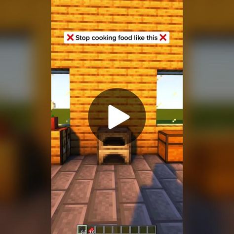 Working Oven Build in Minecraft! #buildhacks #redstonebuilds #fyp #vir... | Minecraft | TikTok Minecraft Oven, Build In Minecraft, Steak In Oven, Minecraft Tutorial, How To Cook Steak, Minecraft, Oven