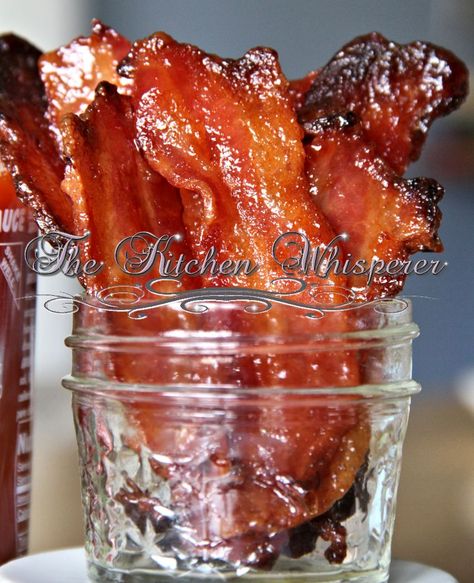 The Kitchen Whisperer Sriracha Spiced Bacon – Man Candy II Sriracha Recipes, Smoked Chili, Food Fest, Baked Bacon, Candied Bacon, Fall Food, Smoked Bacon, Bacon Recipes, Man Candy