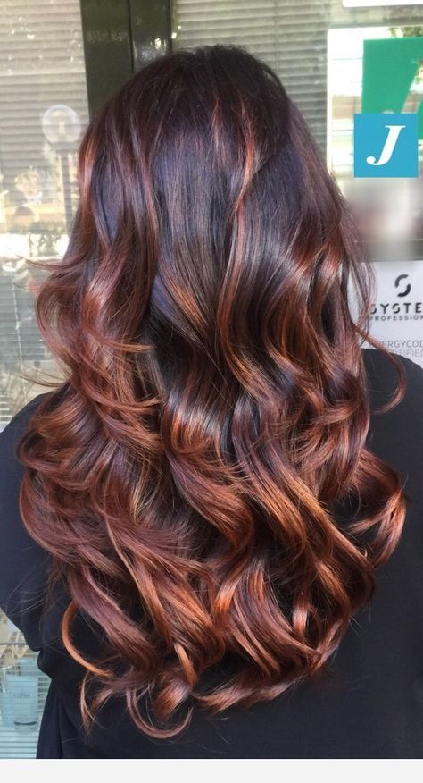 Red Balayage Hair, Underlights Hair, Violet Hair, Long Hair Color, Brown Hair Balayage, Hair Color And Cut, Auburn Hair, Brown Hair With Highlights, Hair Color Balayage