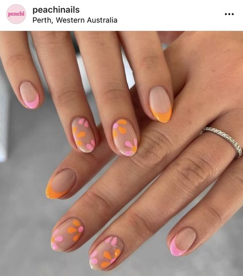 Cute Summer Nail Designs, Simple Gel Nails, Summery Nails, Minimal Nails, Cute Summer Nails, Cute Gel Nails, Short Nail Designs, Minimalist Nails, Dream Nails