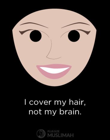 I cover my hair not my brain! My Brain, Islamic Fashion, True Story, My Hair, True Stories, Unique Fashion, Fashion Inspiration, Brain, Avatar