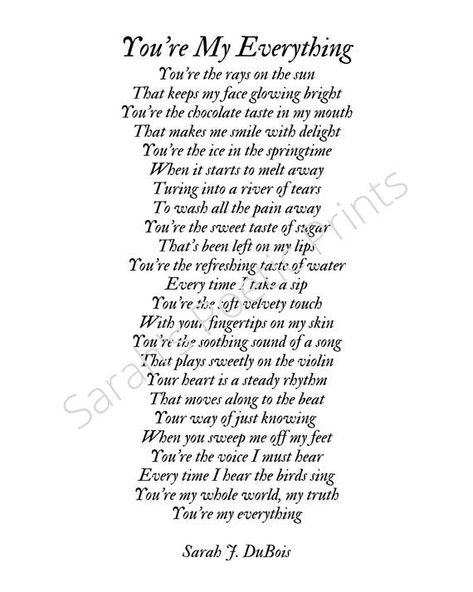 Poem Digital Print-you're My Everything | Etsy | Love you poems, My everything quotes, Real love quotes Vow Ideas, Wedding Vows Quotes, Everything Quotes, My Everything Quotes, You're My Everything, Vows Quotes, Love You Poems, Youre Everything To Me, Love You Boyfriend