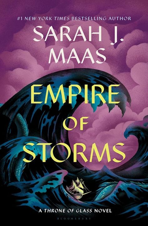 Empire of Storms (Throne of Glass, #5) by Sarah J. Maas | Goodreads Empire Of Storms Cover, Tiny Library, 2023 Books, Throne Of Glass Books, Empire Of Storms, Throne Of Glass Series, Book Wishlist, Throne Of Glass, Sarah J Maas