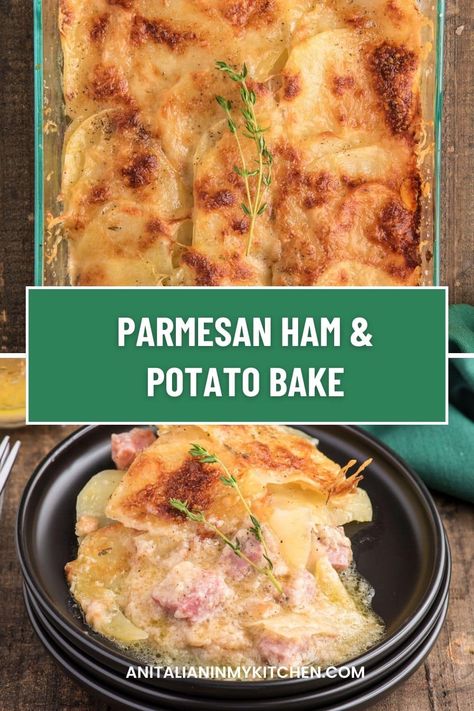 Ham Potato Casserole, Layered Potato Casserole, Ham And Potato Recipes, Cheesy Ham And Potato Casserole, Ham Bake, Chicken And Vegetable Casserole, Ham Dinner Recipes, Ham Casserole Recipes, Ham And Potato Casserole