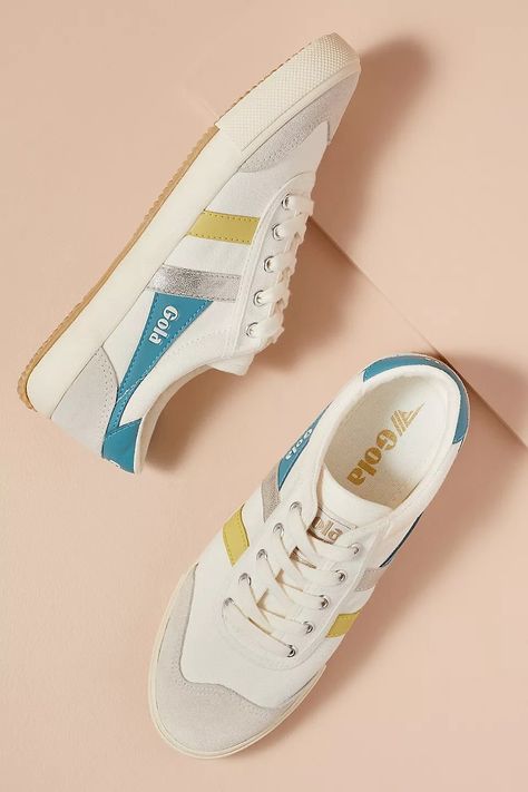 Gola Badminton, Anthropologie Uk, Puma Platform Sneakers, Adidas Superstar Sneaker, Heritage Brands, Shoes And Boots, Badminton, Soft Suede, Sneaker Head