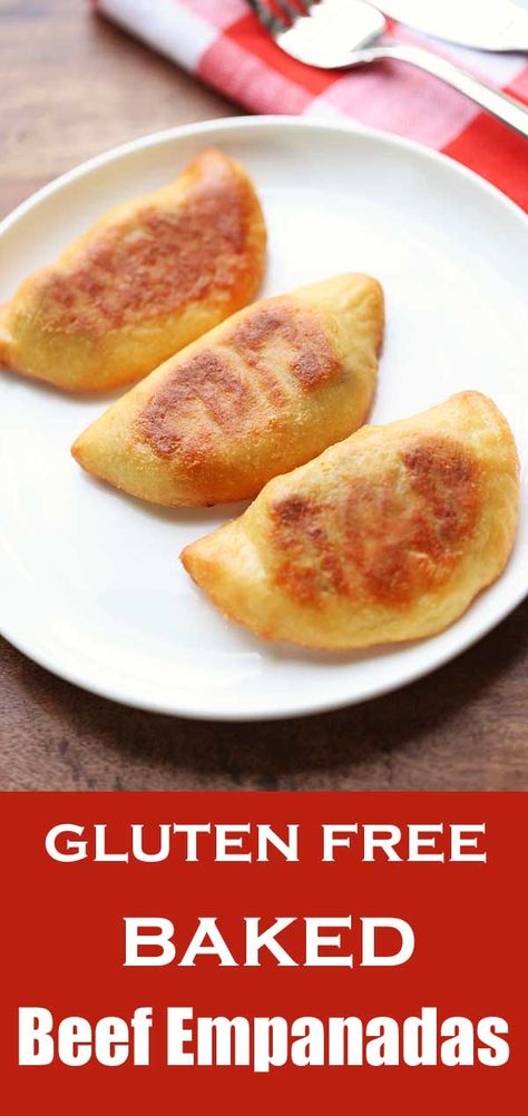 Healthy Empanadas, Gluten Free Empanada Dough Recipe, Keto Empanadas Almond Flour, Gf Empanada Dough, Aip Beef Empanadas, Gluten Free Empanadas, Baked Empanadas, Healthy Flour, Beef Empanadas