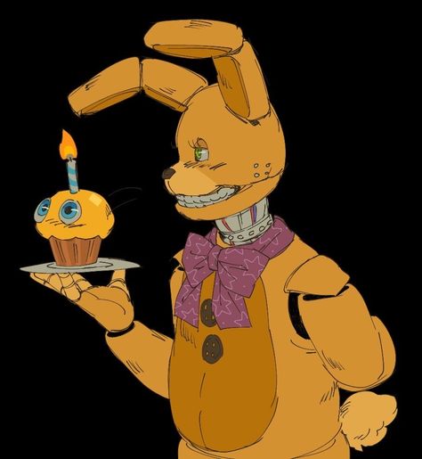 Fnaf Springbonnie Fanart, Spring Bonnie Fanart, Springbonnie Fanart, Spring Trap, Spring Bonnie, Animatronic Fnaf, Fnaf Wallpapers, Fnaf Movie, Fnaf Stuff