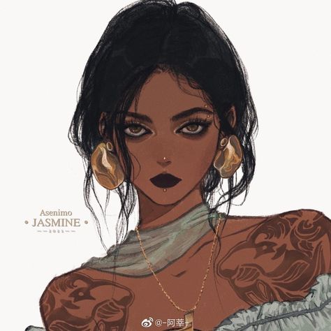 A Woman, Tattoos, Gold, Art