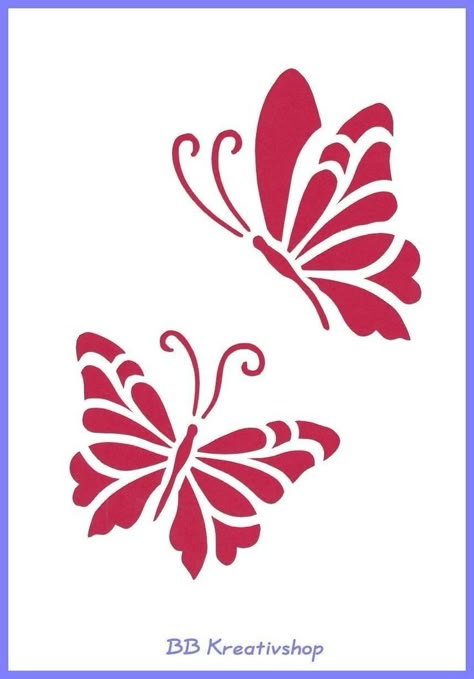 Stencil Printing Design, Flower Stencil Patterns Templates, Butterfly Stencil Templates, Flower Stencils Printables, Aesthetic Svg, Butterfly Stencil, Idee Cricut, Stencil Printing, Stencils Printables