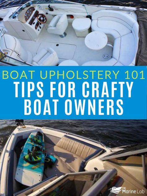 Boat Restoration Diy Interior, Bayliner Boats Interior, Boat Cleaning Hacks, Boat Accessories Ideas Diy, Diy Boat Accessories, Boat Seats Diy Ideas, Boat Hacks Ideas, Boat Interior Remodel, Boat Accessories Ideas