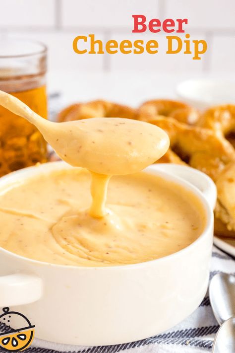 Easy Beer Cheese Dip, Easy Beer Cheese, Melted Cheese Dip, Beer Cheese Dip Recipe, Beer Dip, Beer Cheese Sauce, Cheese Dip Recipe, Beer Cheese Dip, Homemade Beer