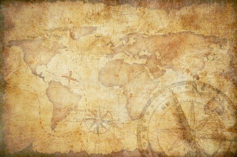 Aged treasure map background. Aged treasure map with compass background , #SPONSORED, #treasure, #Aged, #map, #compass, #background #ad Compass Background, Antique Background, History Background, World Map Wall Decor, World Map Wallpaper, Frame Floral, Background Powerpoint, Power Points, Map Background