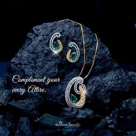 Complement your every attire. Reliance Jewels Be The Moment www.reliancejewels.com #Reliance #RelianceJewels #Jewellery #Jewels #Diamond #Gold Reliance Jewels, Diamond Gold, Jewellery Collection, Jewelry Collection, In This Moment, Gold, Quick Saves