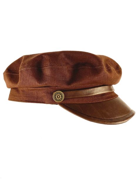 Captain Hat Outfit, Edwardian Hat, Sailor Cap, Vintage Style Hat, Mens Hats Fashion, Brown Hat, Retro Hats, Homburg, Sailor Hat