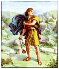 King David was a shepherd, soldier, prophet, psalmist, worshiper, priest, minister, King etc He played the roles of many people and most h... David Kills Goliath, David Bible, King Pic, David And Goliath, Christian Artwork, King David, Bible Stories, Bible Art, Christian Art